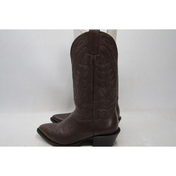NOCONA Mens Size 8 D Brown Leather Cowboy Western Boots